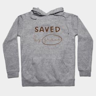 Saved by Grace - Christian Apparel Hoodie